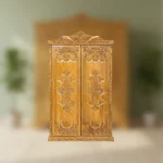2-Door Hand-Polished Almirah with Crown Design