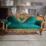 Traditional Devin Sofa with Paste Mokmol Finish