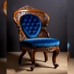 Cozy Wooden Armchair Rocker