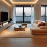 Modern Minimalist Living Room